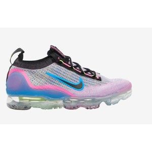 Size 7 - Nike Air VaporMax Flyknit 2021 Next Nature Pink Blast Photo Blue 2022
